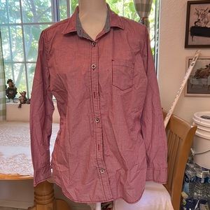 Original Weatherproof Vintage Women’s Long Sleeve Button Down Shirt Large NWOT